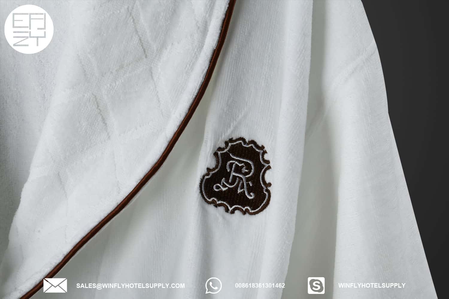 Luxury Embroidered Monogrammed Bath Robes