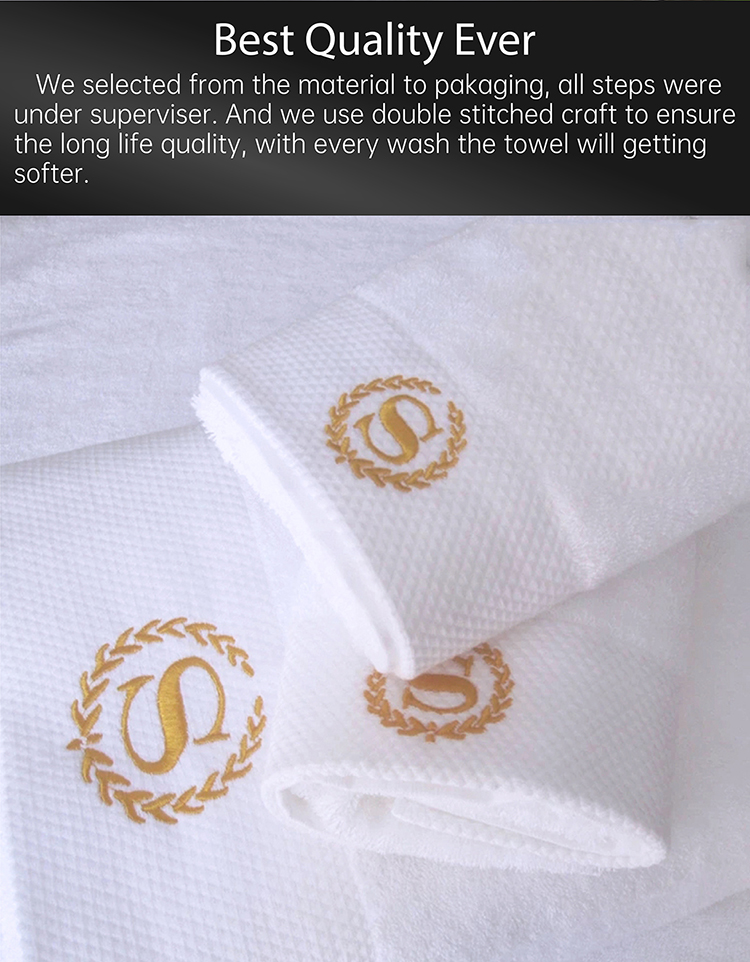 Source Factory wholesale wamsutta hotel towels 100% supima cotton knit  fabric on m.