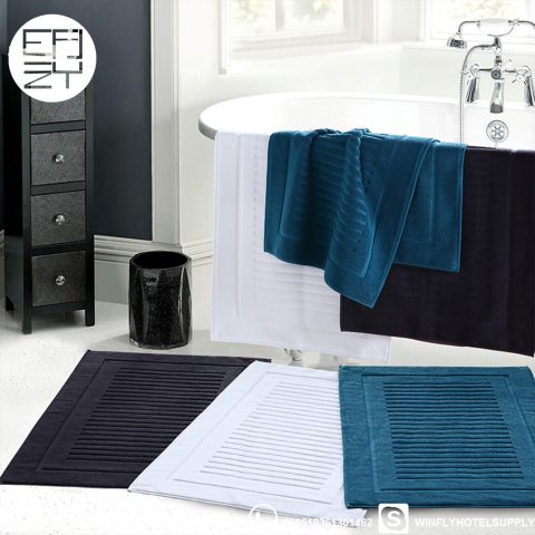 Hotel Collection Bath Mat 100% Cotton Luxury Bath Mat