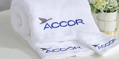 Luxury Hotel and Spa Custom Bath Towels Embroidered