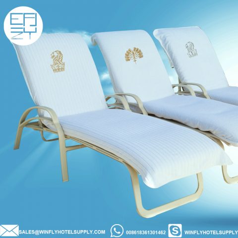 Luxury 100% Cotton Terry Cloth Lounge Chair Covers Wholesale